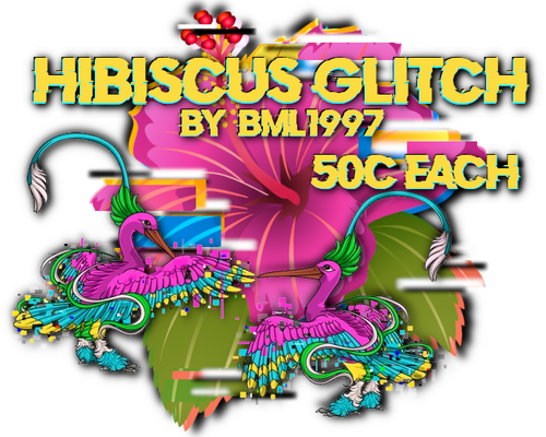 hibiscus glitch