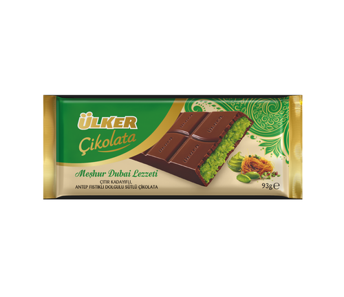 8690504143727 ШОКОЛАД ULKER МОЛОЧНЫЙ С ФИСТАШКОВОЙ НАЧИНКОЙ И ХРУСТЯЩЕЙ КРОШКОЙ КАДАИФ 93 г.png