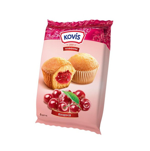 4607001416005 МИНИ МАФФИНЫ KOVIS ВИШНЯ 200 Г.jpg