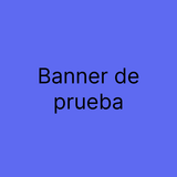 banner de prueba