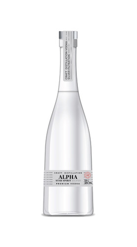 4870251040577 ВОДКА ALPHA STAR SPIRIT SILVER 40% 0,5 Л.jpg