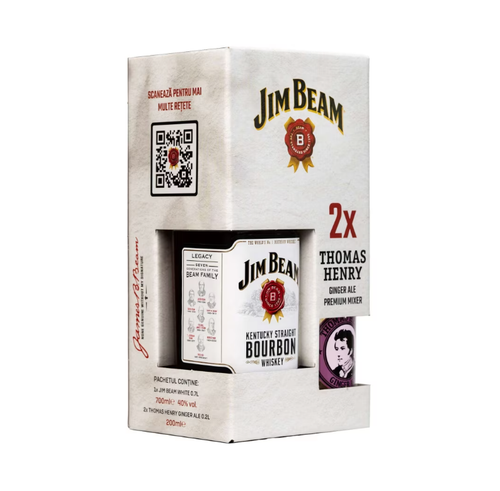 4870206970775 МУЛЬТИПАК ВИСКИ JIM BEAM WHITE 40% 0,7Л+2 БУТ. ТОНИК THOMAS HENRY УПАК.png