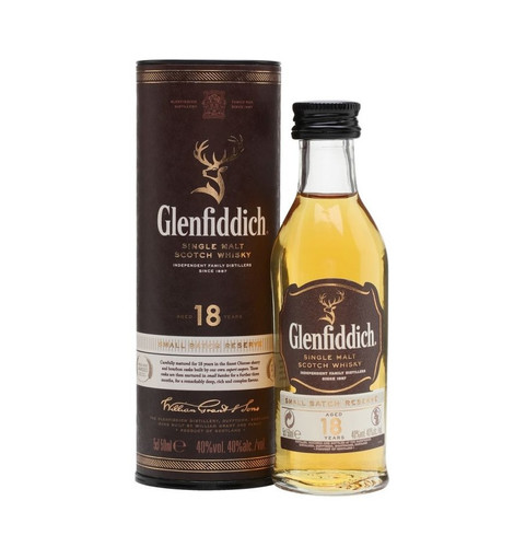 5010327326214 ВИСКИ GLENFIDDICH 18 ЛЕТ 40% 0,05 Л.jpg