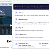 Exterior Remodeling Page