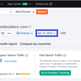 April Traffic Report