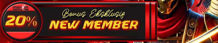 HOTEL4D BONUS EKSKLUSIF NEW MEMBER 20%
