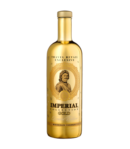 4603514011065 ВОДКА ЦАРСКАЯ IMPERIAL GOLD COLLECTION 40% 1 Л СТБУТ.png