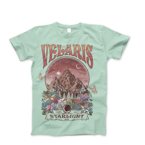 Photograph of four blank t-shirts greys beige and army green. Clipping path included. Ready for your.jpg