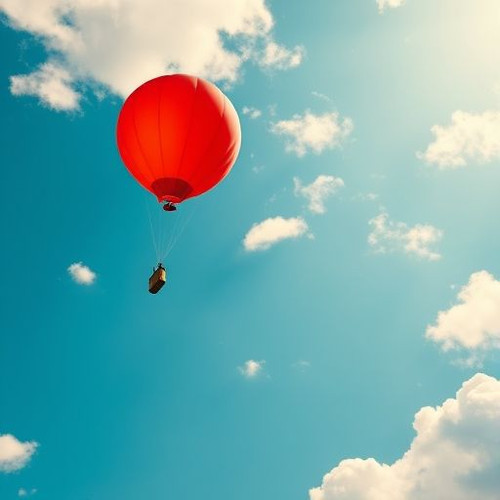 www.naked-ai.art - Red balloon flying in the sky.jpg