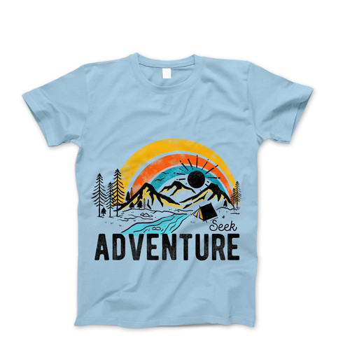 Photograph of four blank t-shirts greys beige and army green. Clipping path included. Ready for your.jpg