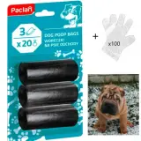 Woreczki DLA PSA WORKI NA PSIE ODCHODY KUPY MOCNE PACLAN 3 x 20 SZT gratis
