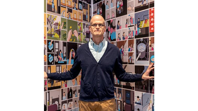 None Chris Ware explains how to draw strangers on the bus without getting arrested