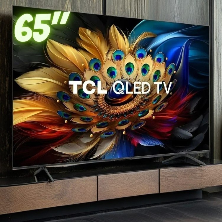 Smart TV 65” 4K UHD QLED TCL 65C655 Wi-Fi – Bluetooth 3 HDMI 1 USB