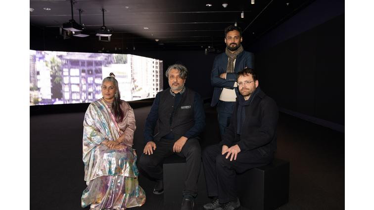 None Shaina Anand, Ashok Sukumaran, Rohan Chavan, and Jan Gerber from left.