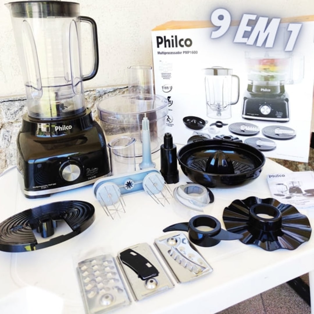 Multiprocessador Philco 9×1 1400W PMP1600