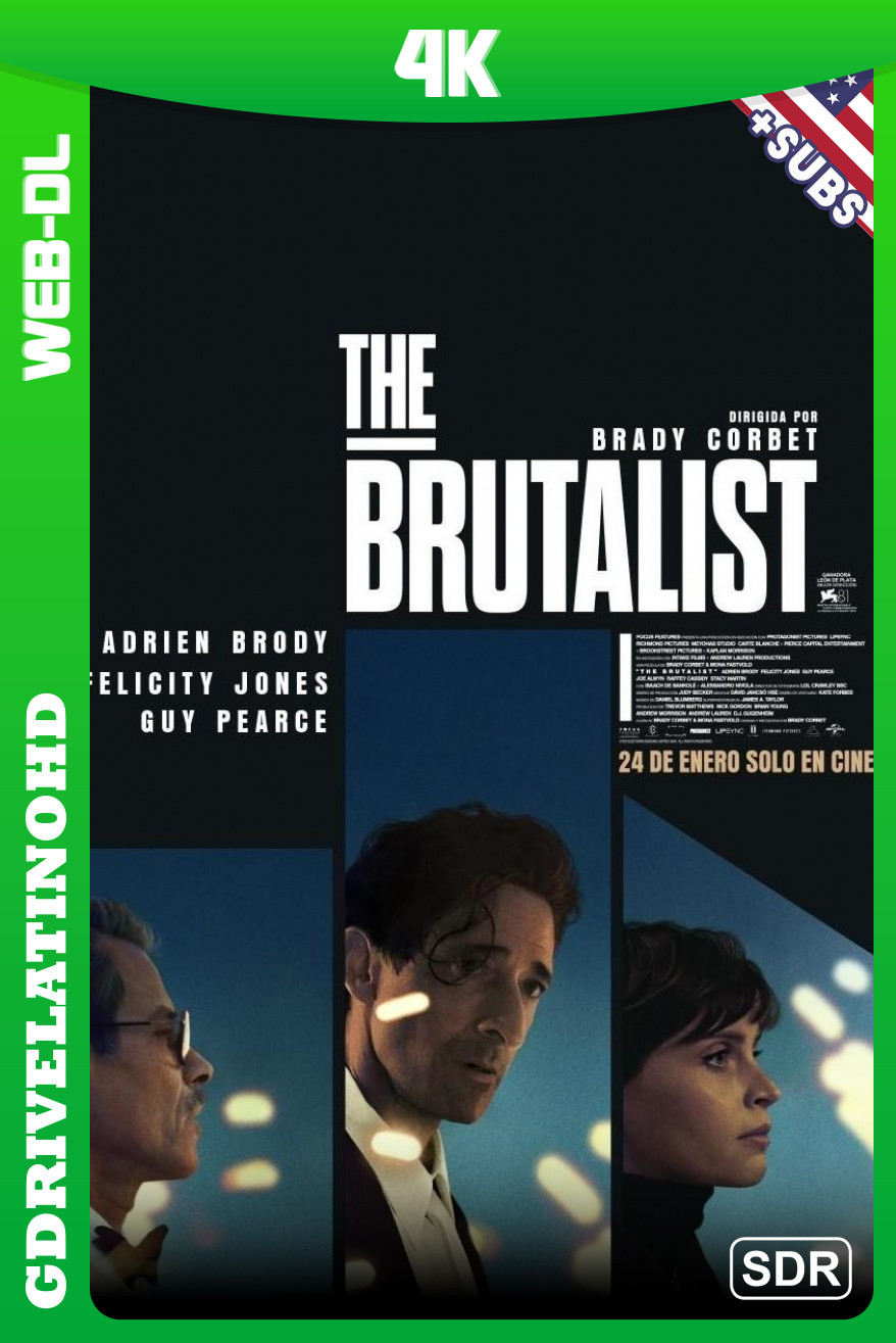 El brutalista (2024) WEB-DL 4K SDR Subtitulado