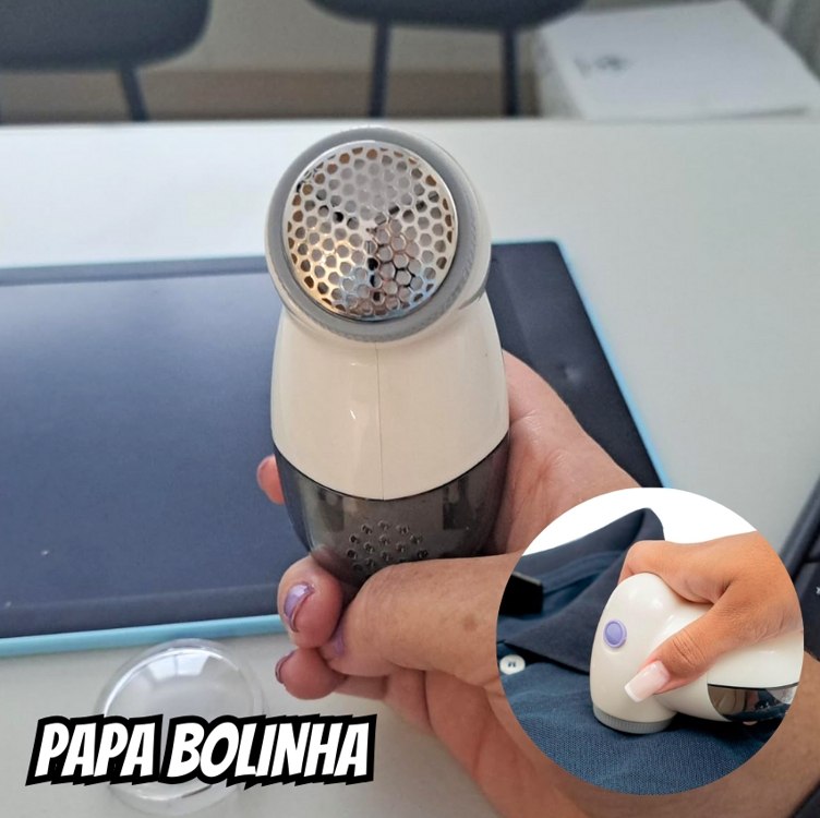 Simplo – Papa Bolinhas Portátil de Roupas a Pilha Sem Fio