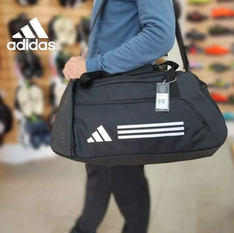 Adidas Mala Duffel Média Essentials Três Listras