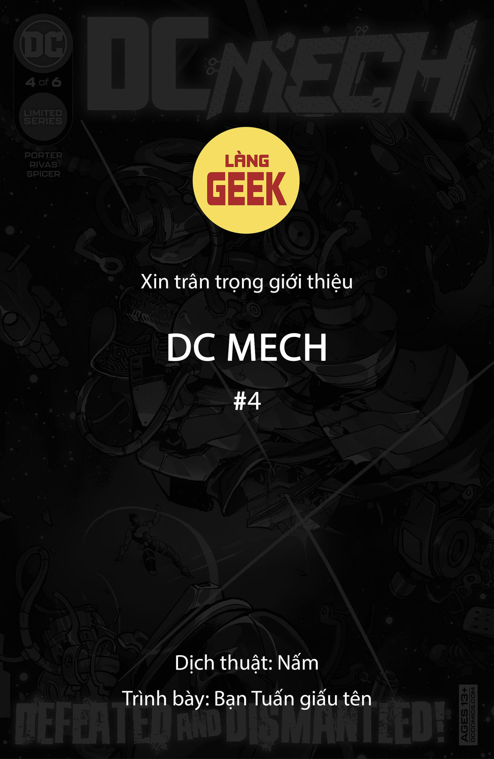 Đọc Đọc DC: Mech Truyện Tranh Online 2025 - DC: Mech 4 Tr...