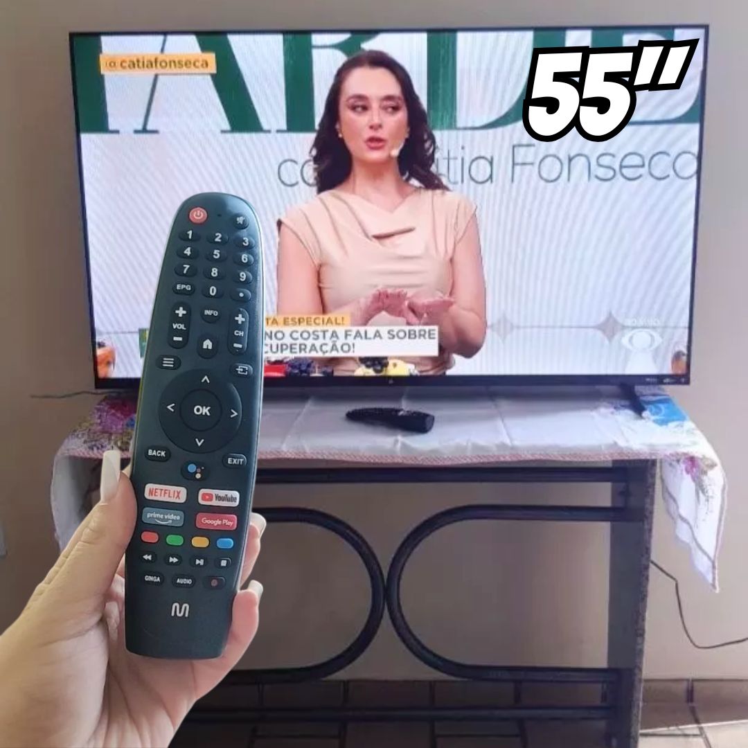 Smart TV Qled 55 4K Multi Android 11 3HDMI 2USB – TL073M