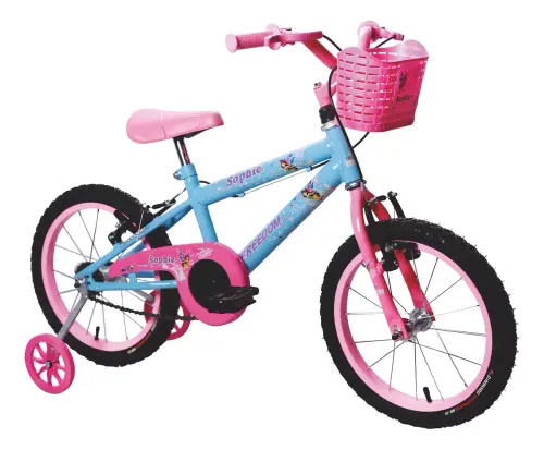 71 Bicicleta Infantil Feminina Aro 16 Sophie Menina Cor Azul claro Tamanho do quadro Crianças de 3 a.webp