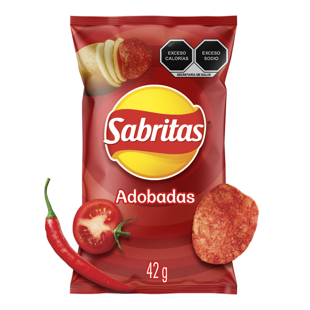 Papas fritas Sabritas sabor adobadas 42 g || Bodega Aurrera Despensa a ...
