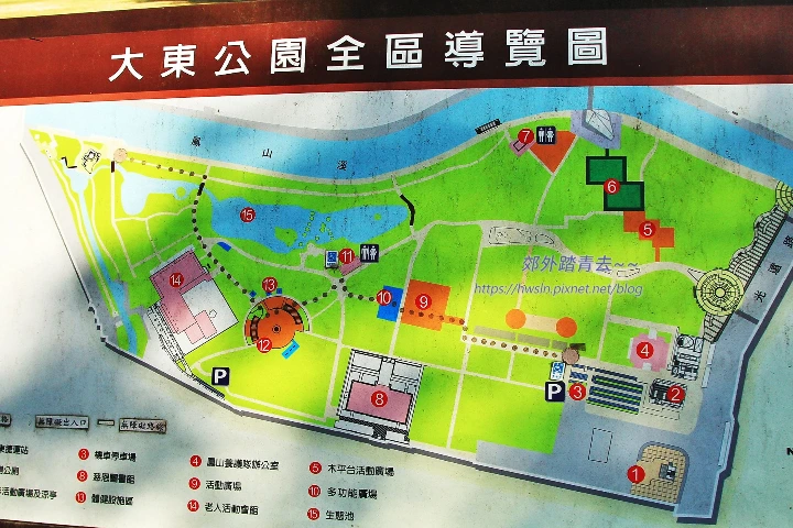 00002 大東濕地公園地圖