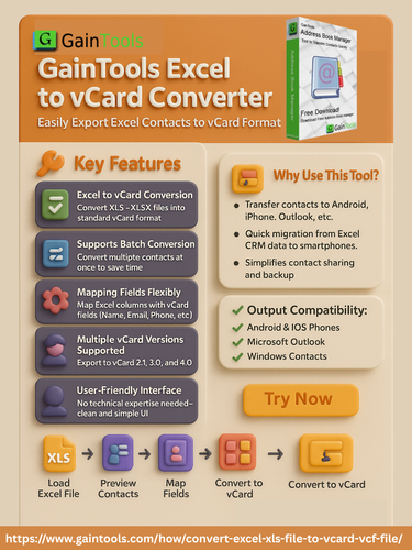 GainTools Excel to vCard Converter.png