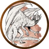 token dragão vermelho