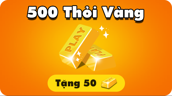 Gói 500 Thỏi Vàng