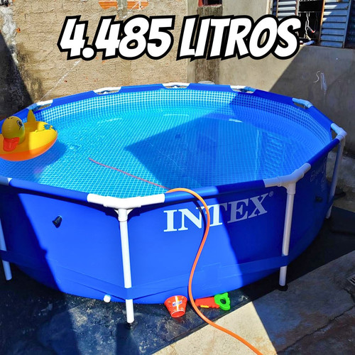INTEX Piscina de Armação Metal Redondo 4.485L 305cm de Diâmetro.jpg