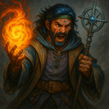 Zayd Lançando magia com Raiva