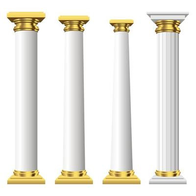antique columns design illustration isolated on white background free vector.jpg