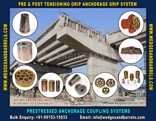 Wire rope bridge wedges barrels Manufacturers Suppliers Exporters in India +91-9915315033 https://ww.jpg