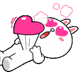 cony line friends fallen in love