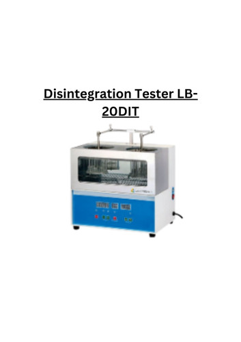 Disintegration Tester LB 20DIT.jpg