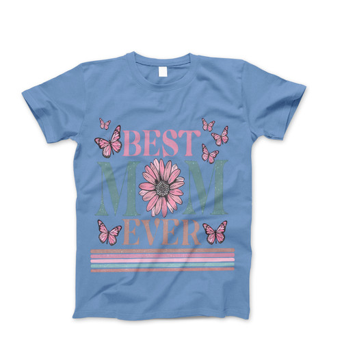 Photograph of four blank t-shirts greys beige and army green. Clipping path included. Ready for your.jpg