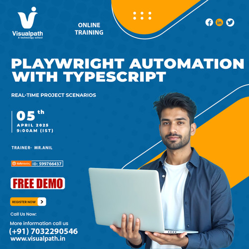 FREE DEMO On - Playwright Automation with typescript.jpg