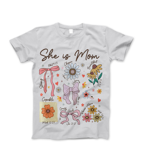 Photograph of four blank t-shirts greys beige and army green. Clipping path included. Ready for your.jpg