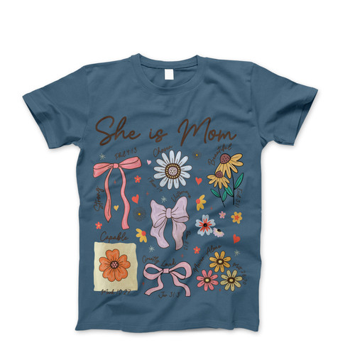 Photograph of four blank t-shirts greys beige and army green. Clipping path included. Ready for your.jpg