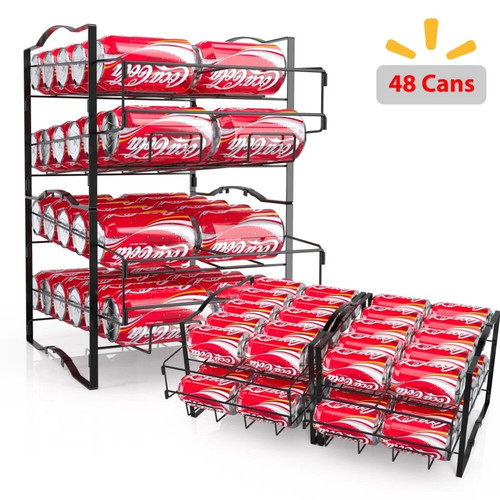 Set Of 2 Can Organizer Rack Soda Can Dispenser Organizer.jpg
