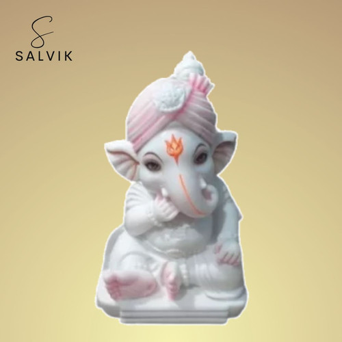 Handcrafted Ganesh Marble Moorti | Salvik.jpg