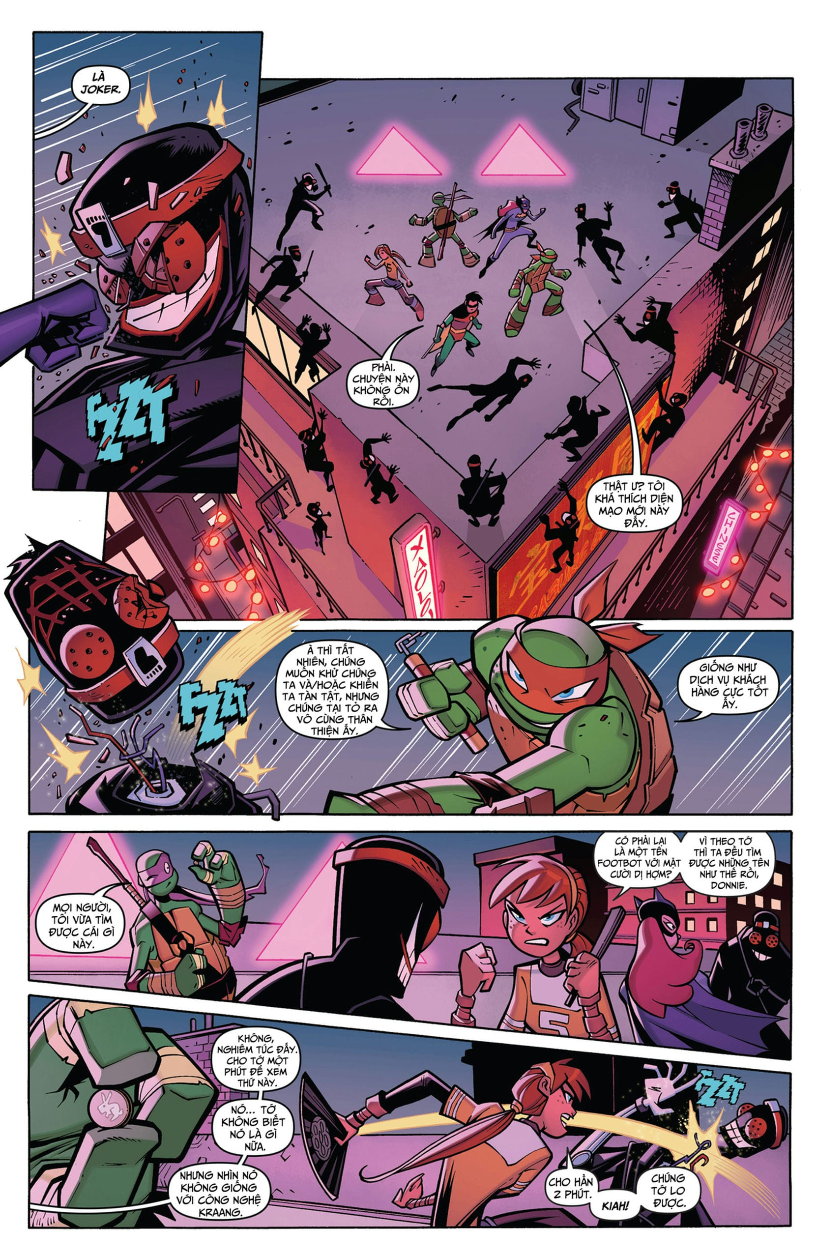Đọc Đọc Batman/Teenage Mutant Ninja Turtles Adventure Tru...