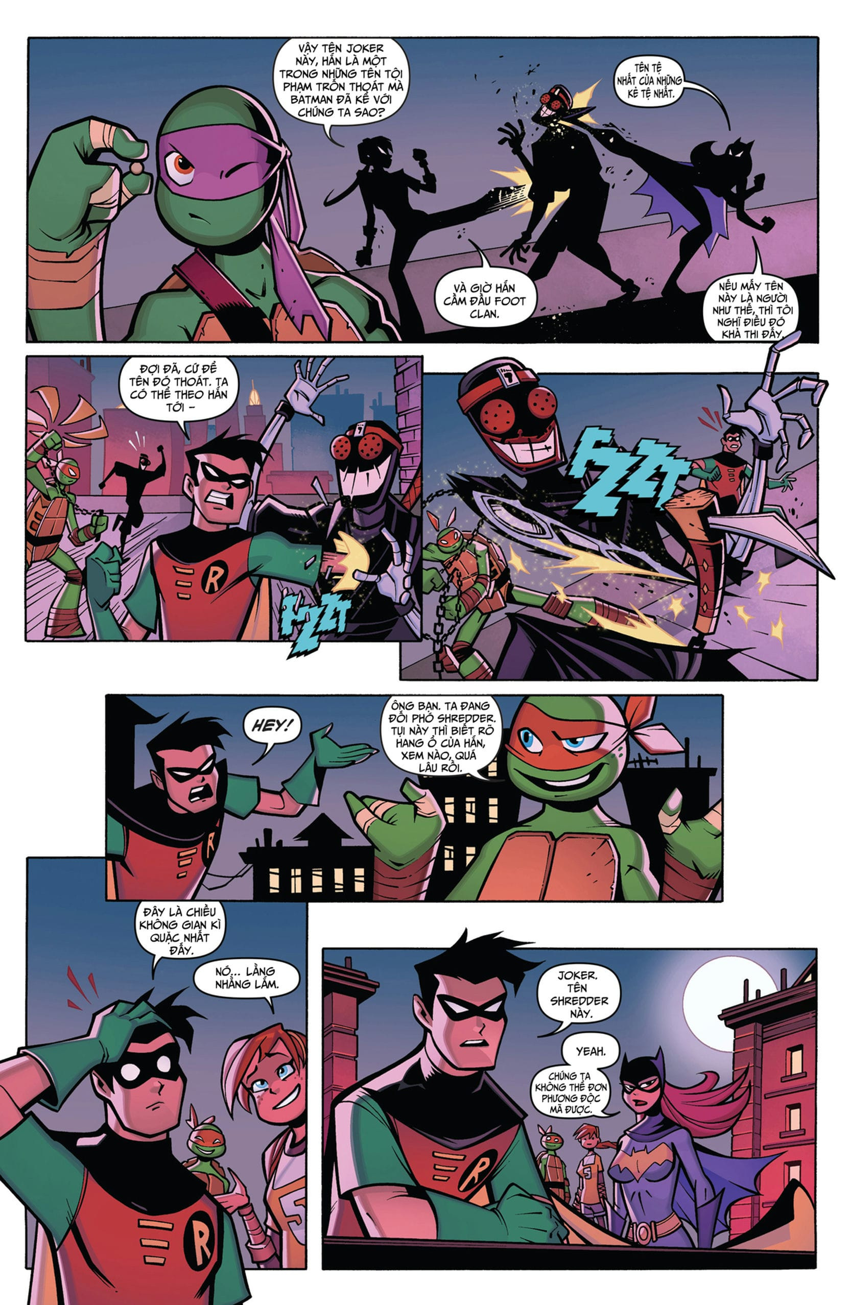 Đọc Đọc Batman/Teenage Mutant Ninja Turtles Adventure Tru...