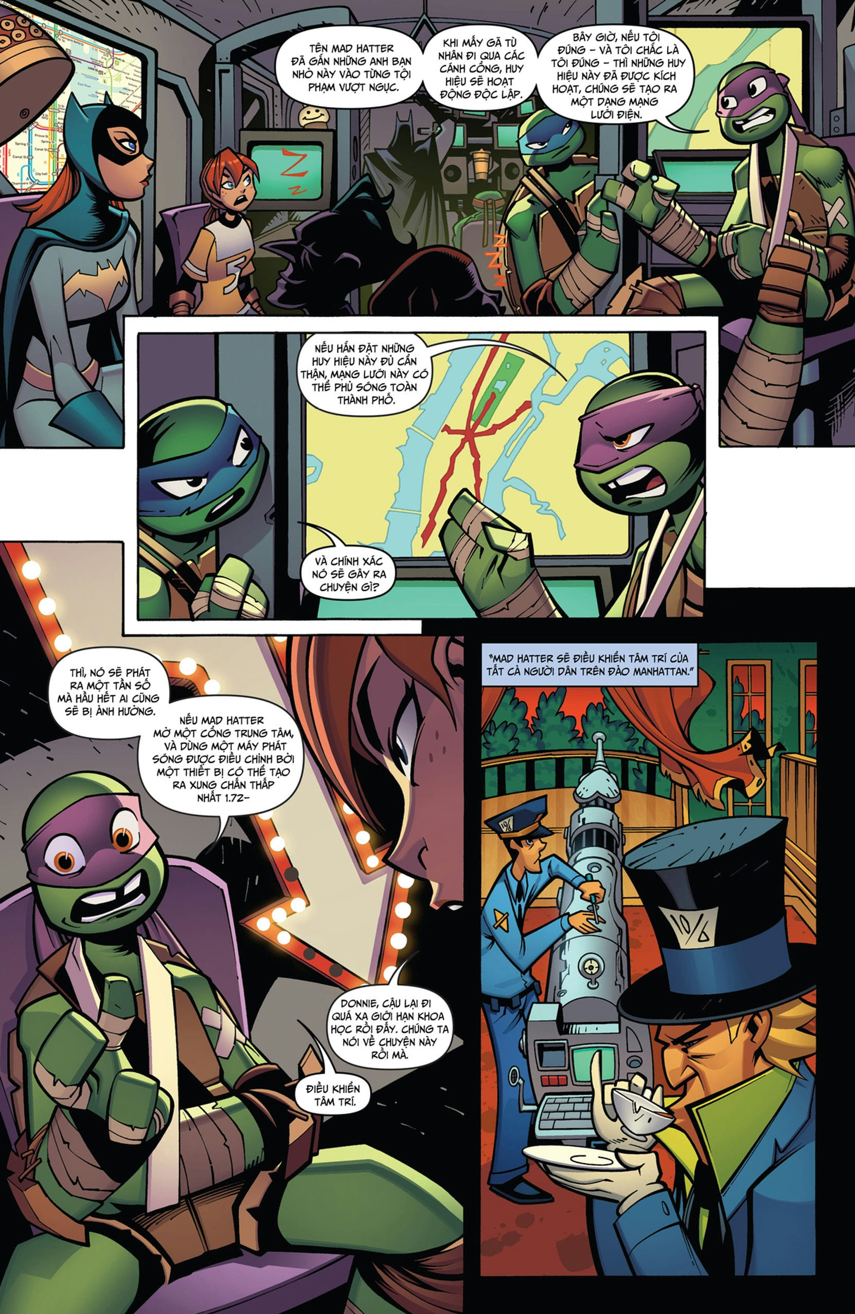 Đọc Đọc Batman/Teenage Mutant Ninja Turtles Adventure Tru...