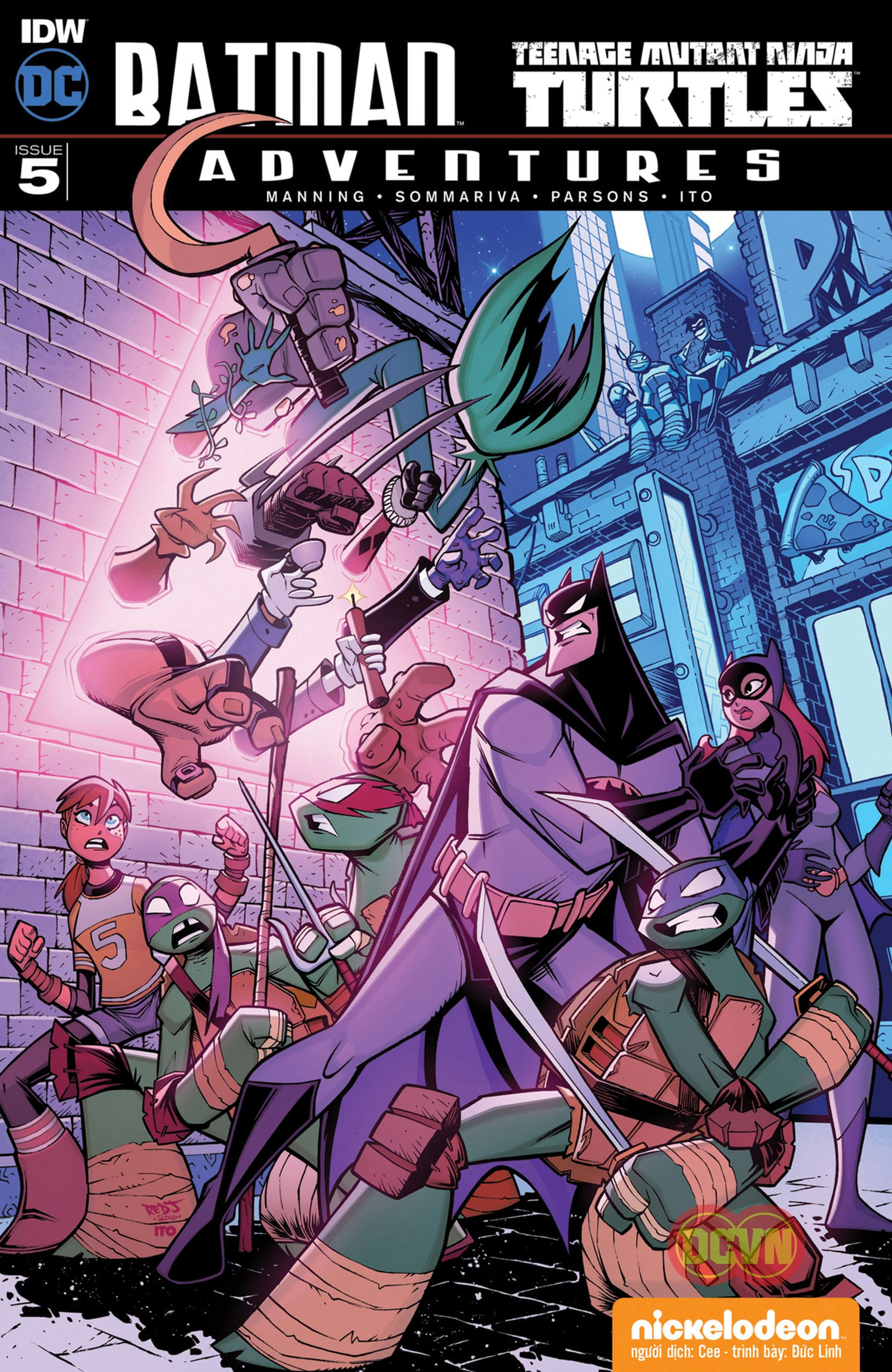 Đọc Đọc Batman/Teenage Mutant Ninja Turtles Adventure Tru...