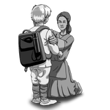 Anakin and Shmi Skywalker