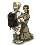 Anakin and Shmi Skywalker