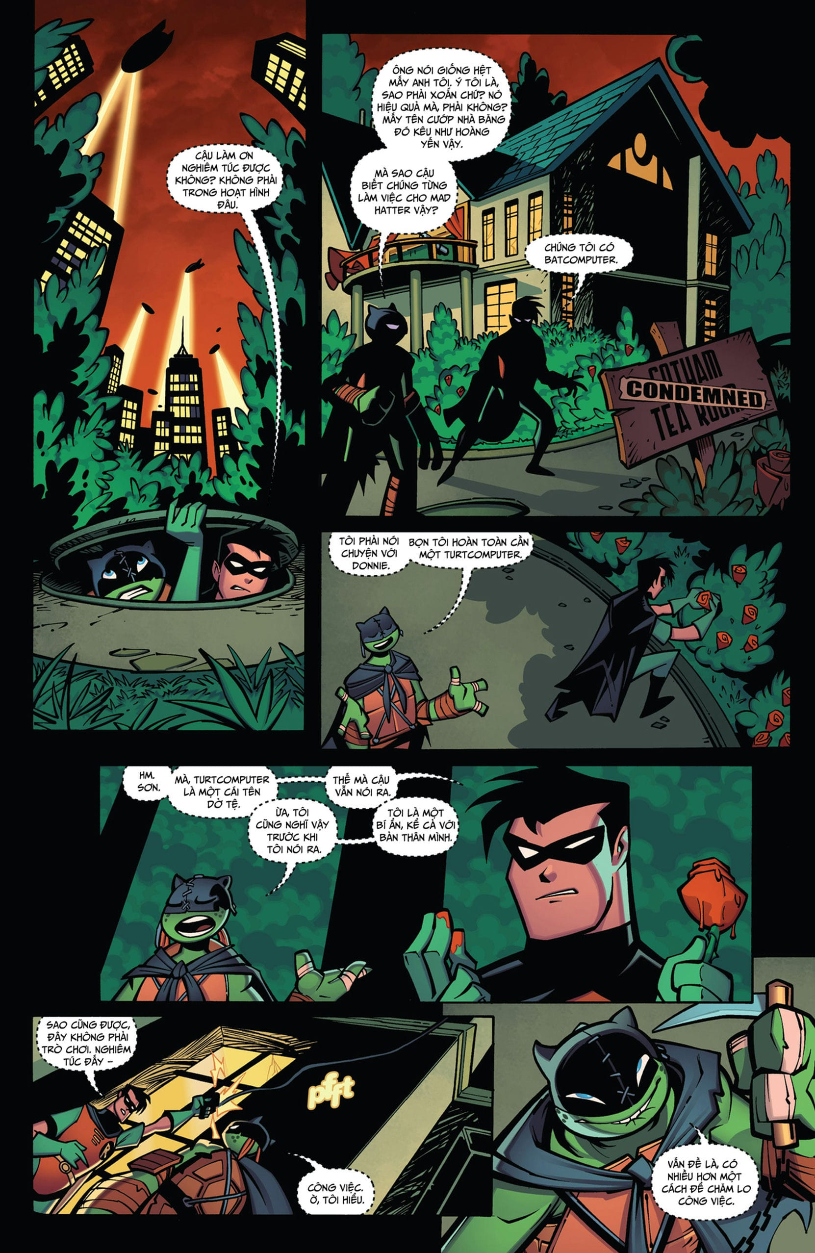 Đọc Đọc Batman/Teenage Mutant Ninja Turtles Adventure Tru...