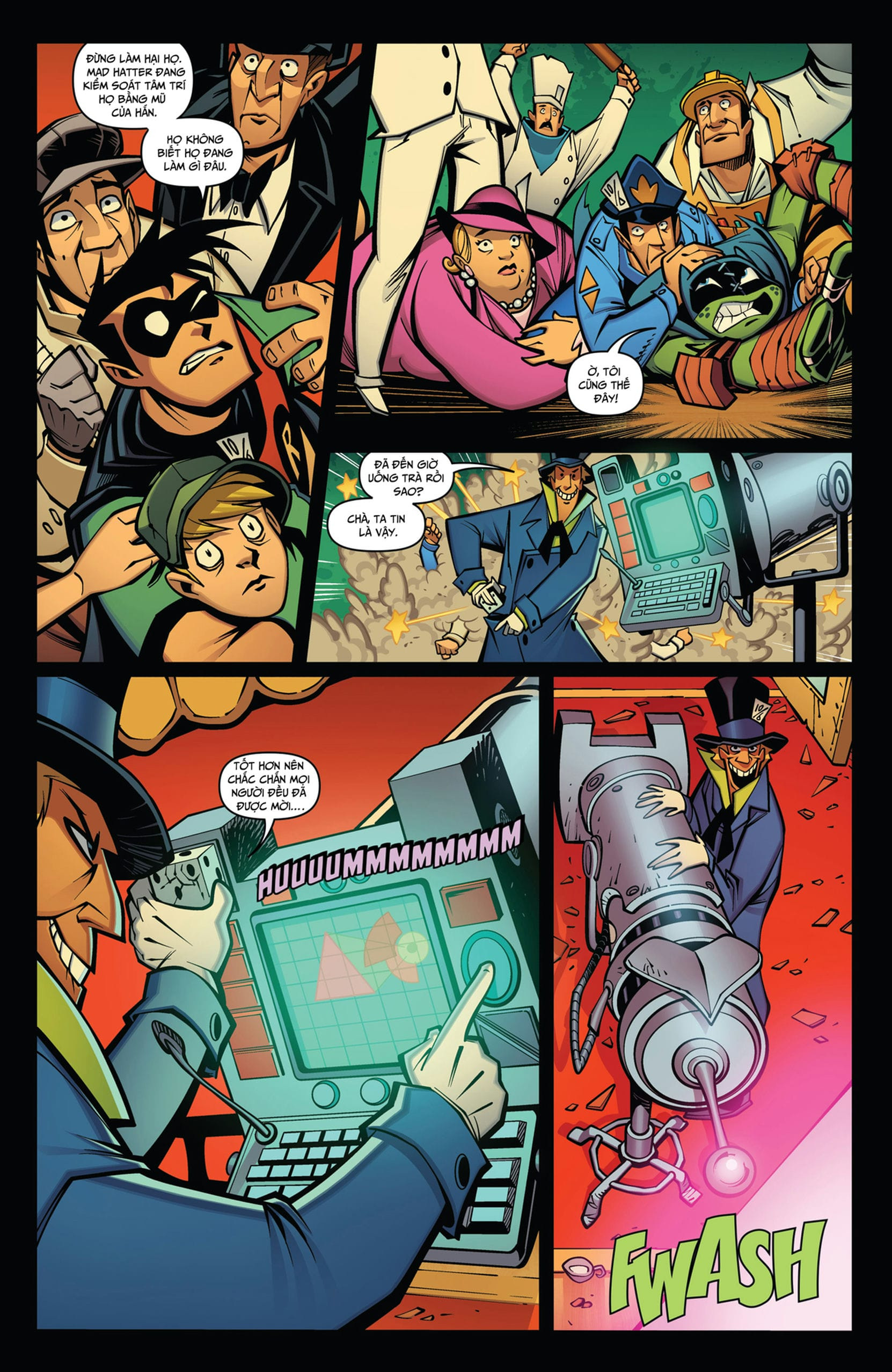 Đọc Đọc Batman/Teenage Mutant Ninja Turtles Adventure Tru...